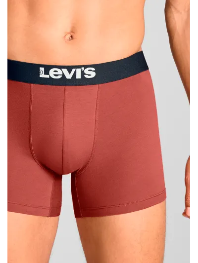 Levi's - Solid Basic Boxer Brief - Férfi alsónadrág szett - 2 db
