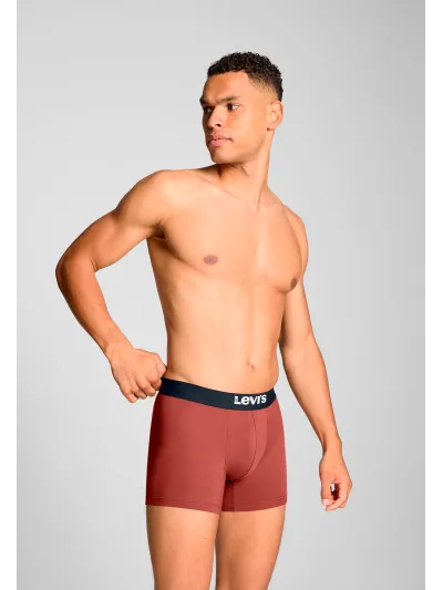Levi's - Solid Basic Boxer Brief - Férfi alsónadrág szett - 2 db