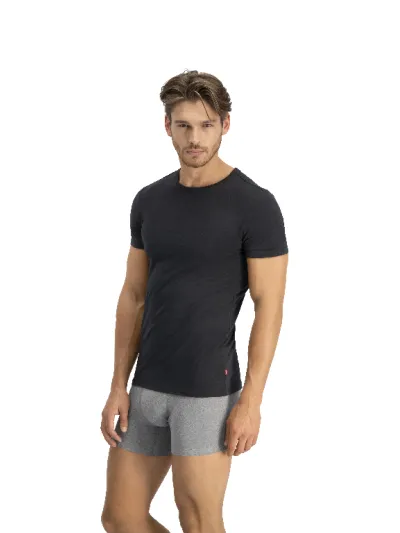 Levi's  - Men Solid Crew - Férfi póló szett - 2 db