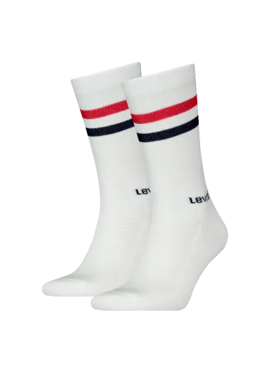 Levi's  - Regular Cut / Sport Stripe - Uniszex zokni szett - 2 pár