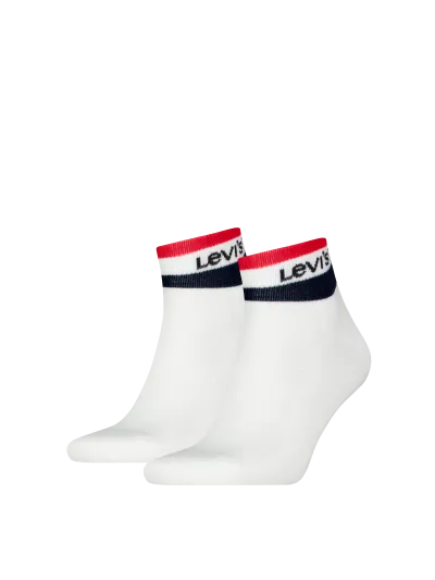 Levi's - Mid Cut Sport - Uniszex zokni szett - 2 pár