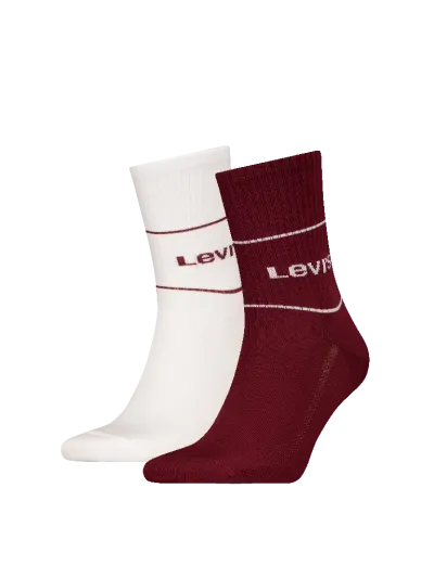 Levi's  - Short Cut / Logo Sport - Uniszex zokni szett - 2 pár