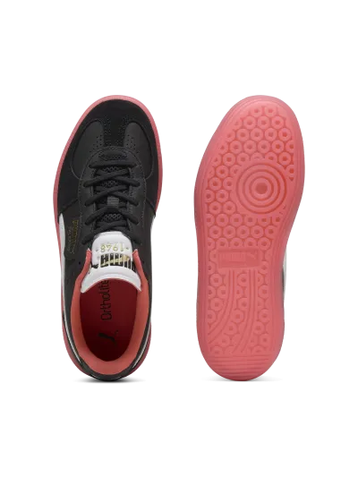 Puma - Palermo Striker / Black Peach - Bőr Sneaker Női utcai cipő