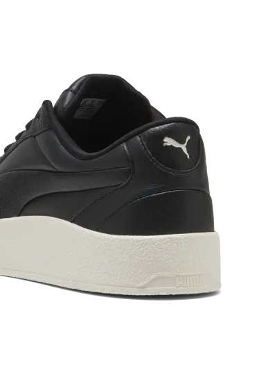 Puma - CA Luxe / Black - Platformos Bőr Sneaker Női utcai cipő