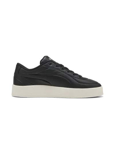 Puma - CA Luxe / Black - Platformos Bőr Sneaker Női utcai cipő