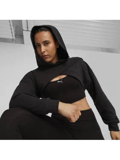 Puma - Fit Move Crop Hoodie - Női melegítő pulóver