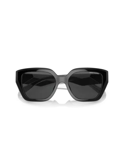 Armani Exchange napszemüveg - Shiny Black / Dark Grey