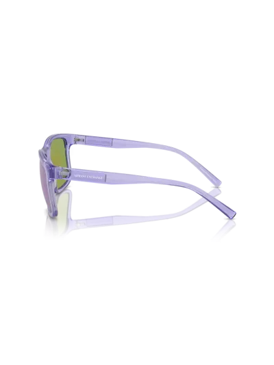 Armani Exchange napszemüveg - Sparkling Transparent Violet / Grey Mirror Violet