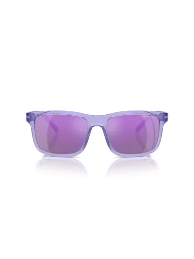 Armani Exchange napszemüveg - Sparkling Transparent Violet / Grey Mirror Violet