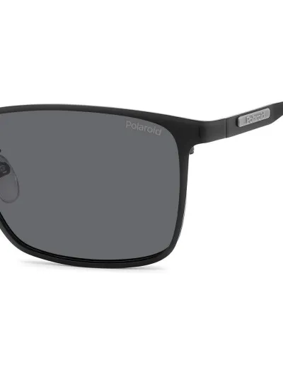 Polaroid napszemüveg - Matte Black / Black polarized