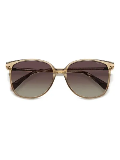 Polaroid napszemüveg - Transparent Brown / Gradient Brown Polarized