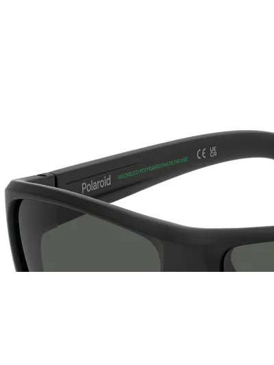 Polaroid napszemüveg - Matte Black / Grey Polarized