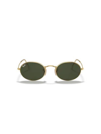 Ray-Ban napszemüveg - OVAL - Gold / Green