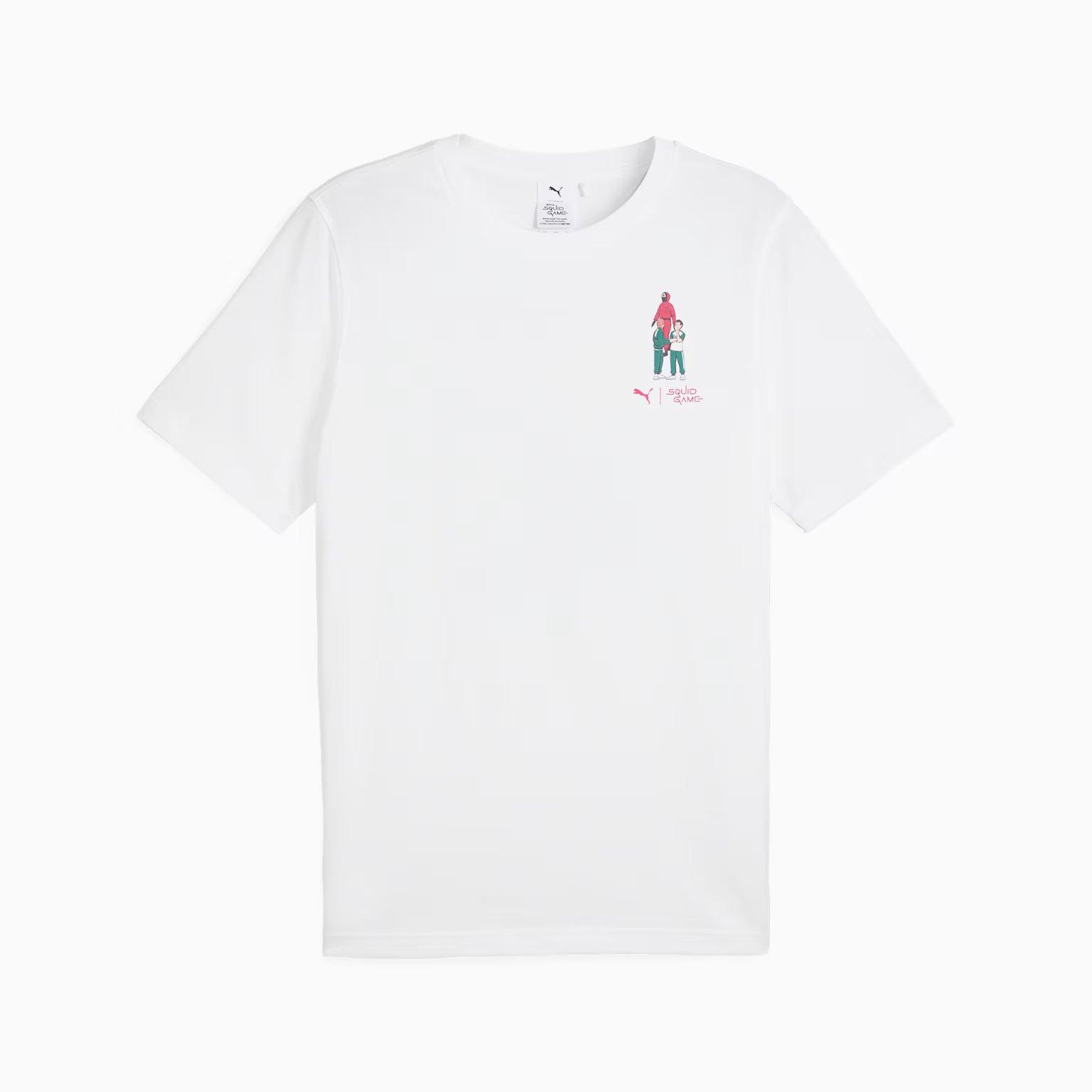 Puma - X SQUID GAME / Graphic Tee Puma White - Férfi póló