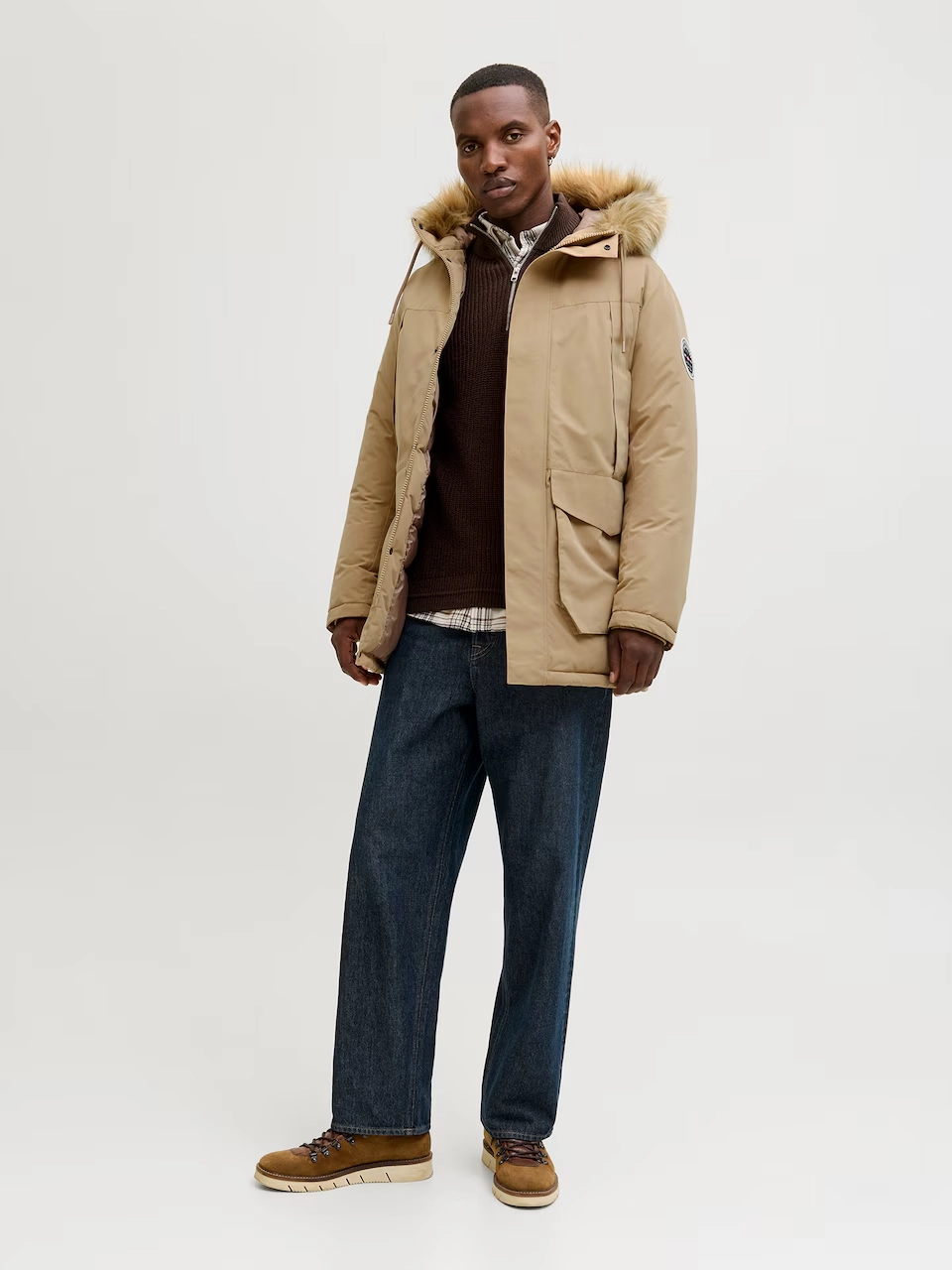 Jack & Jones - CAMP - Férfi kabát