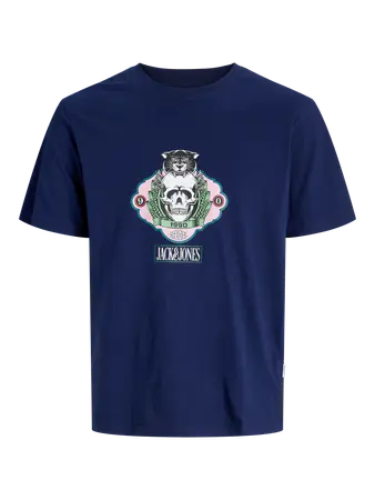 Jack & Jones - SKULL - Férfi póló