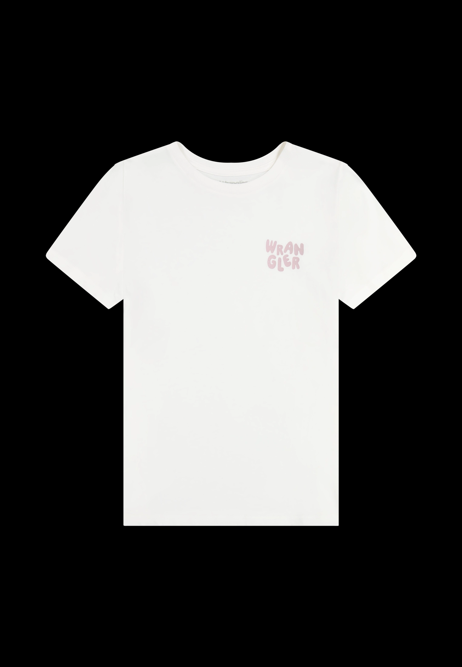 Wrangler - SIGN OFF TEE / WORN WHITE - Női póló