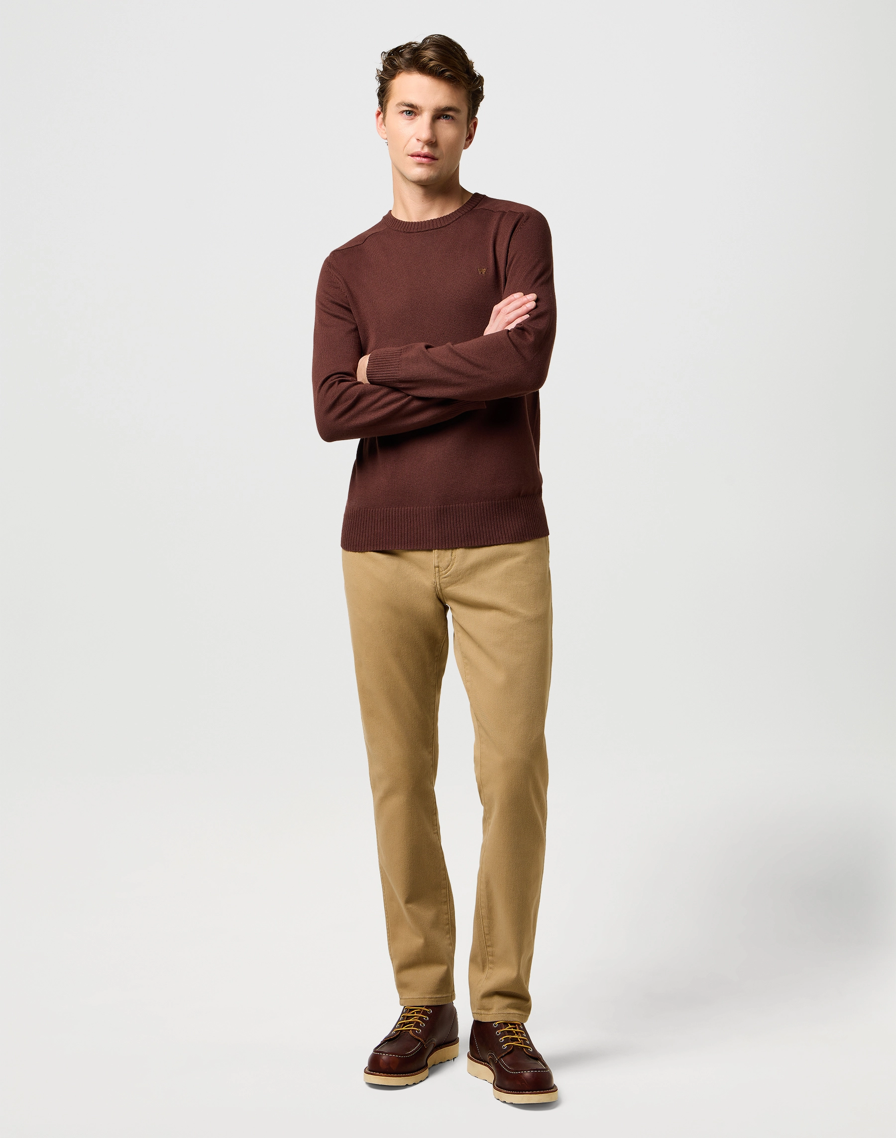 Wrangler - LARSTON / TIGERS EYE - Férfi farmernadrág