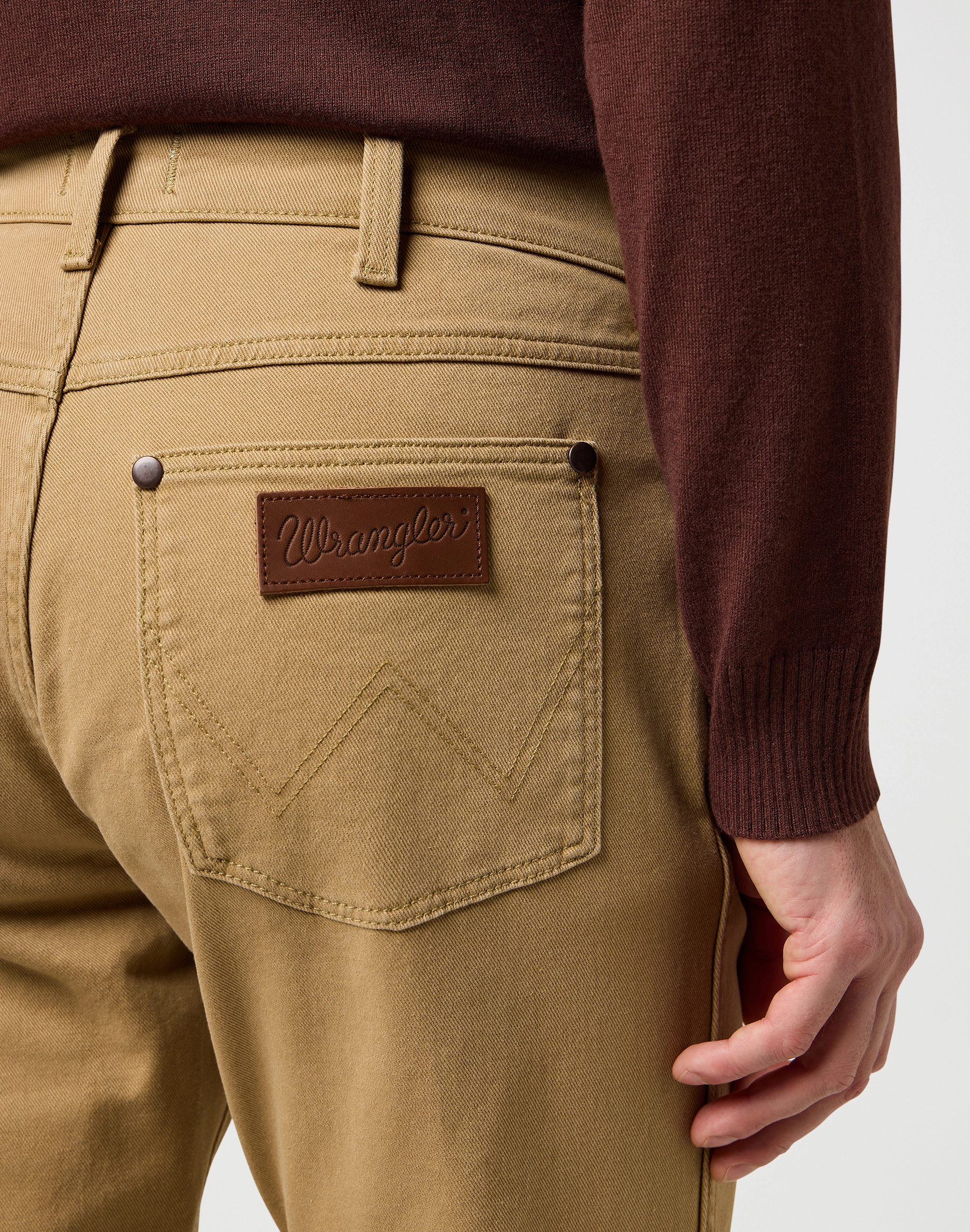 Wrangler - LARSTON / TIGERS EYE - Férfi farmernadrág