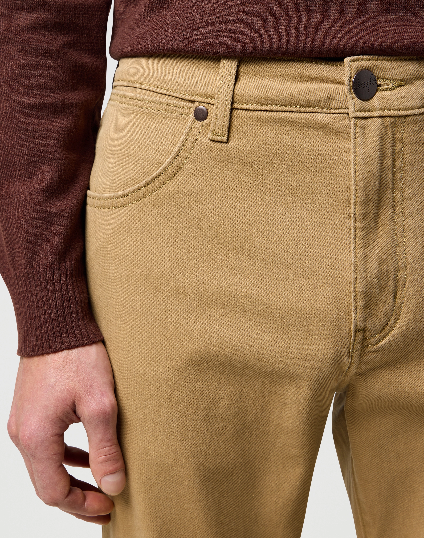 Wrangler - LARSTON / TIGERS EYE - Férfi farmernadrág