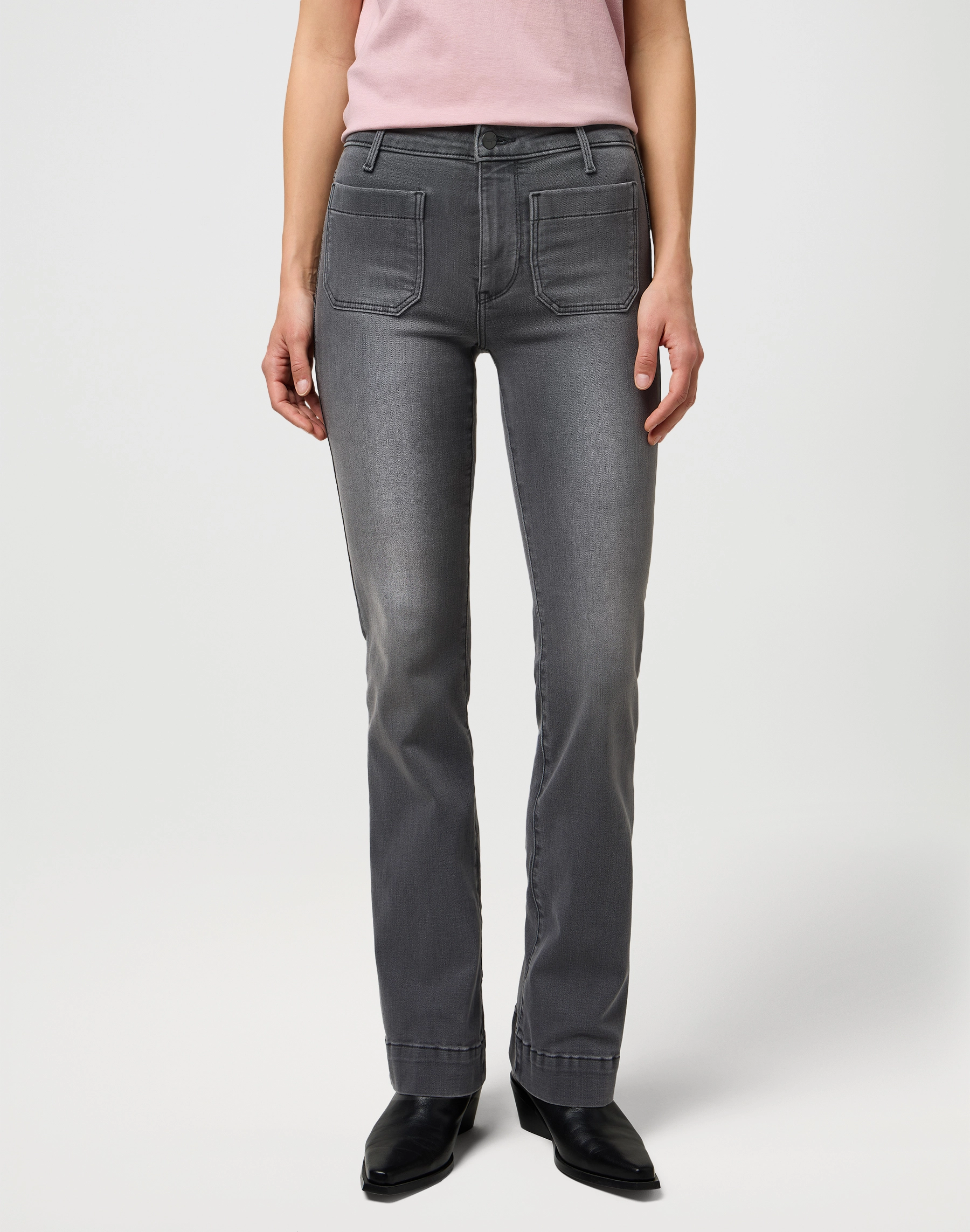 Wrangler - FLARE / FROSTED FRONTS - Női farmernadrág