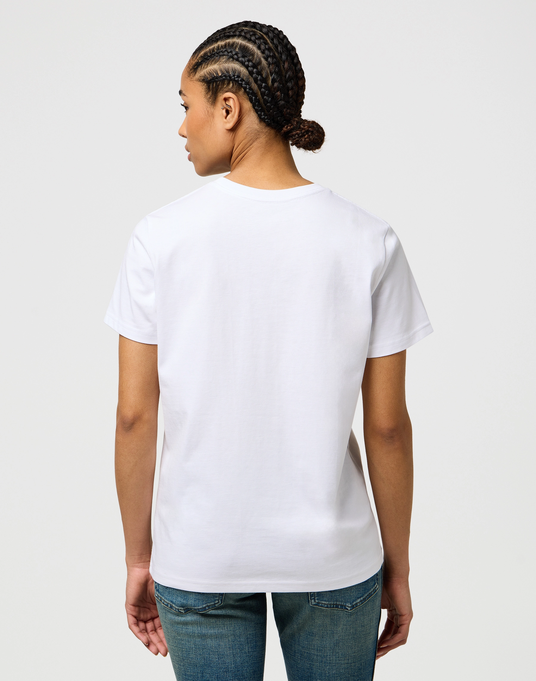 Wrangler - SIGN OFF TEE / WHITE - Női póló
