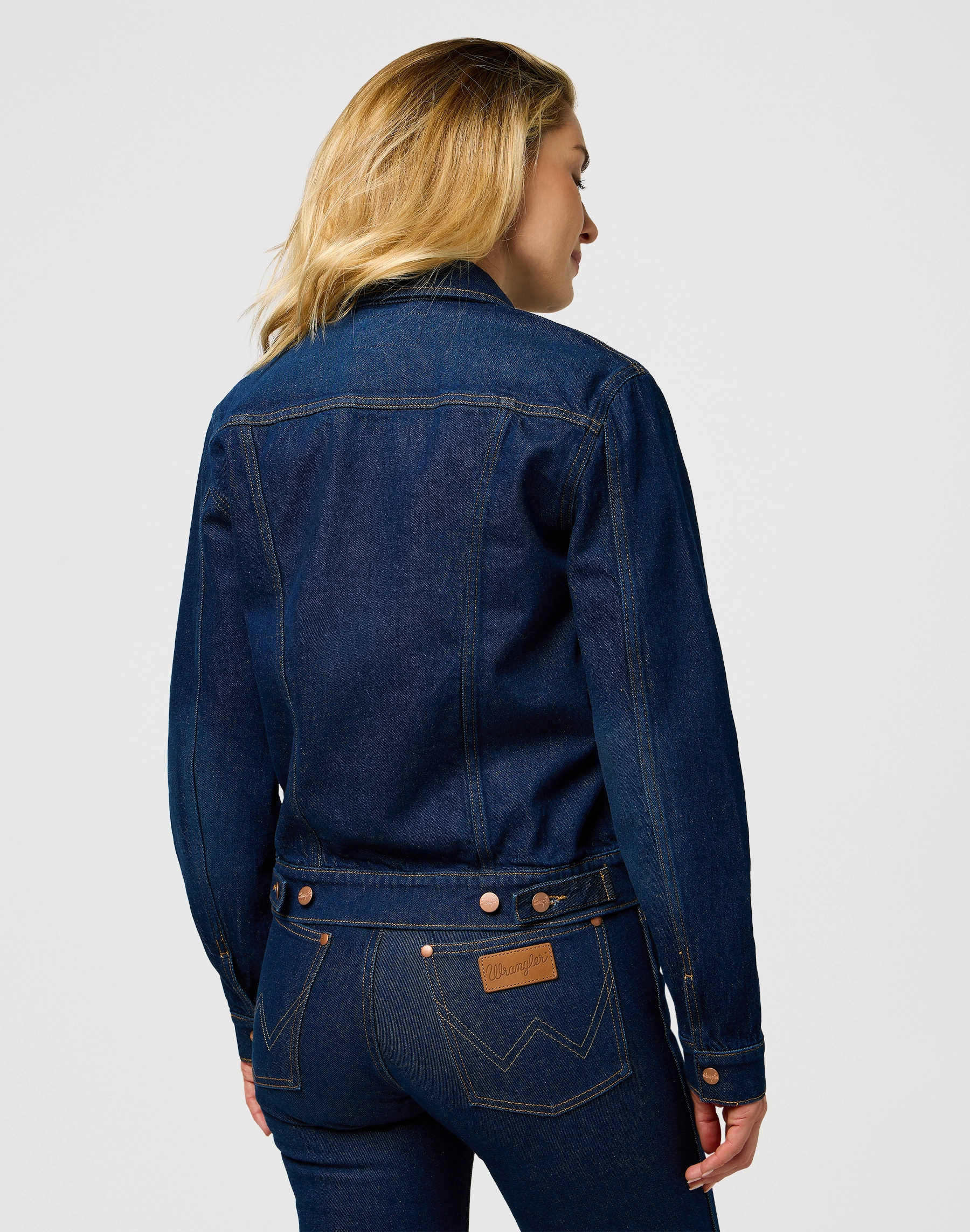 Wrangler - HERITAGE JACKET / WHIRLPOOL - Női dzseki