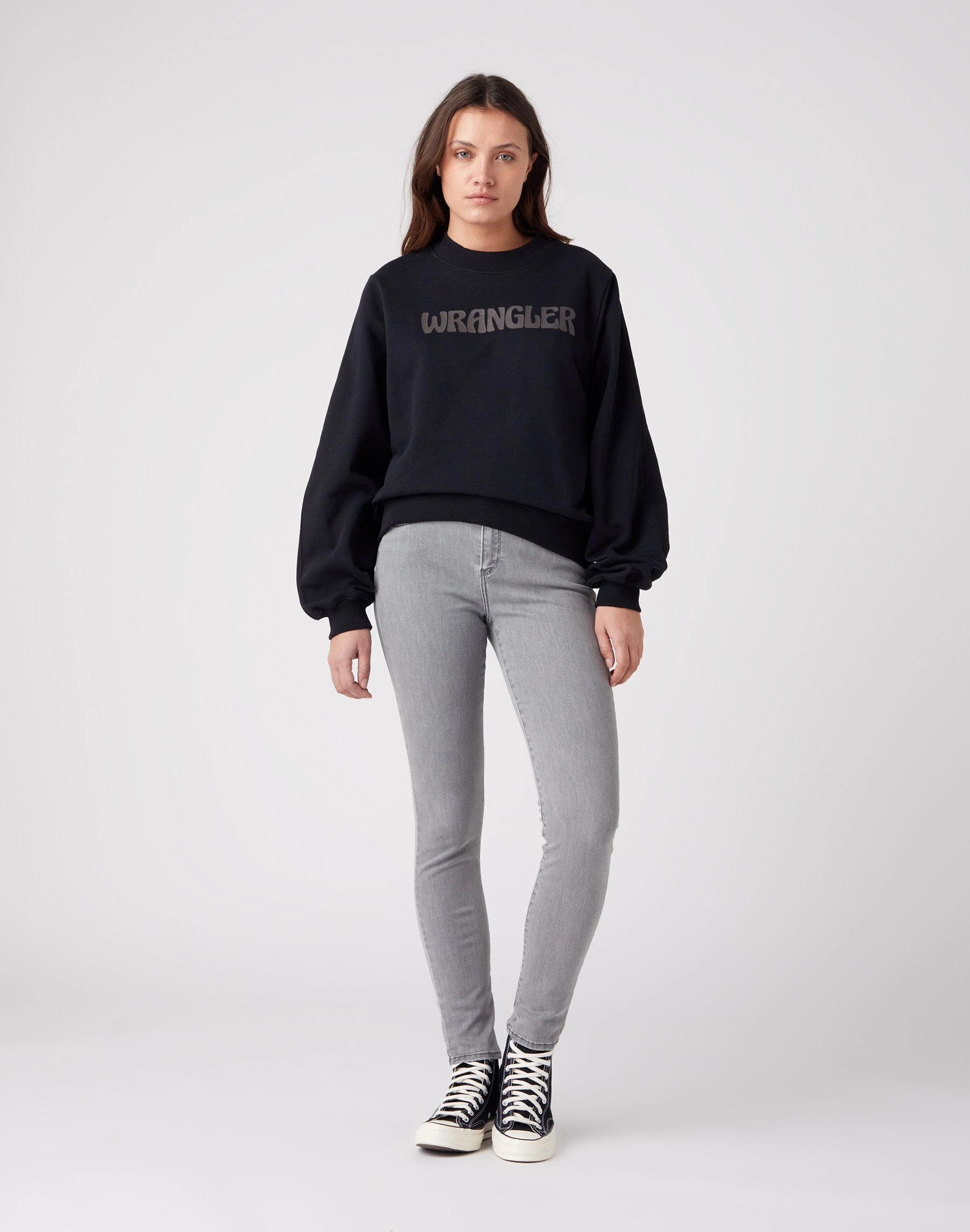 Wrangler - High Rise Skinny Imagine - Női farmernadrág