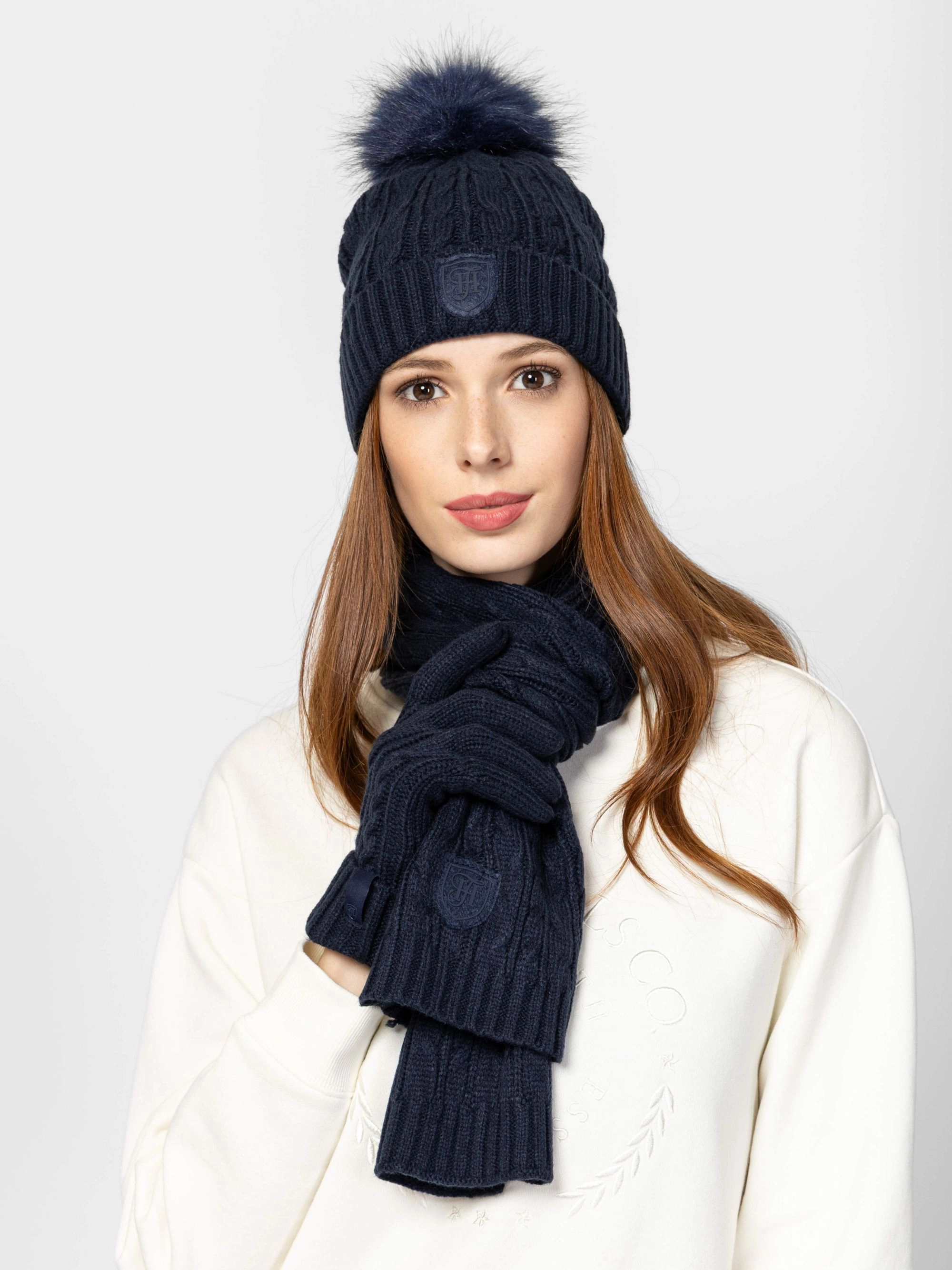 Heavy Tools - POLLY25 / NAVY - Női sál