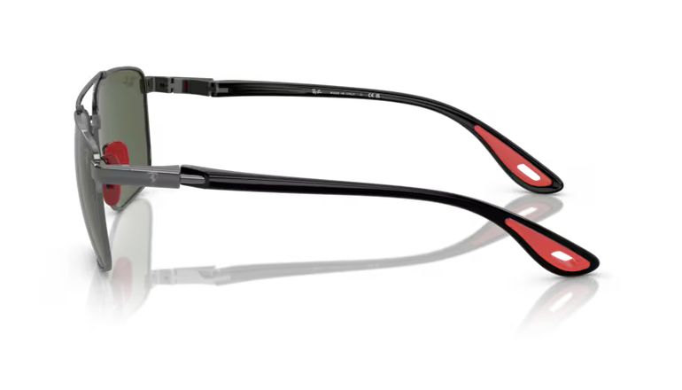 Ray-Ban napszemüveg - Ferrari RB3715 - Anthracit / GREEN