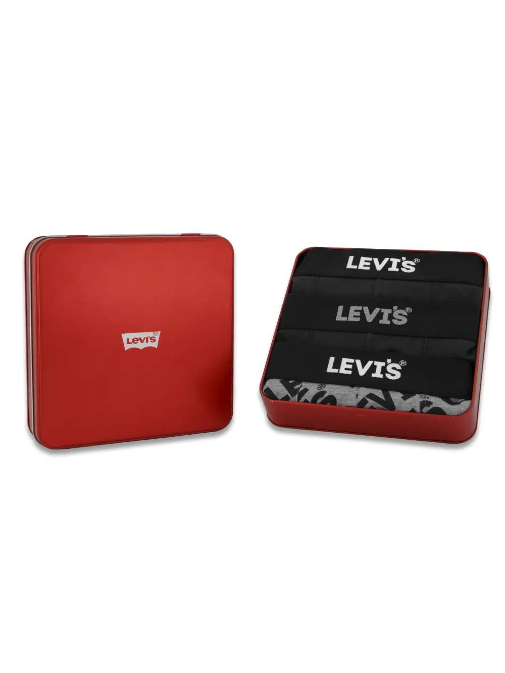 Levi's - Ajándékcsomag Fém dobozban - Férfi boxeralsó szett - 3 db