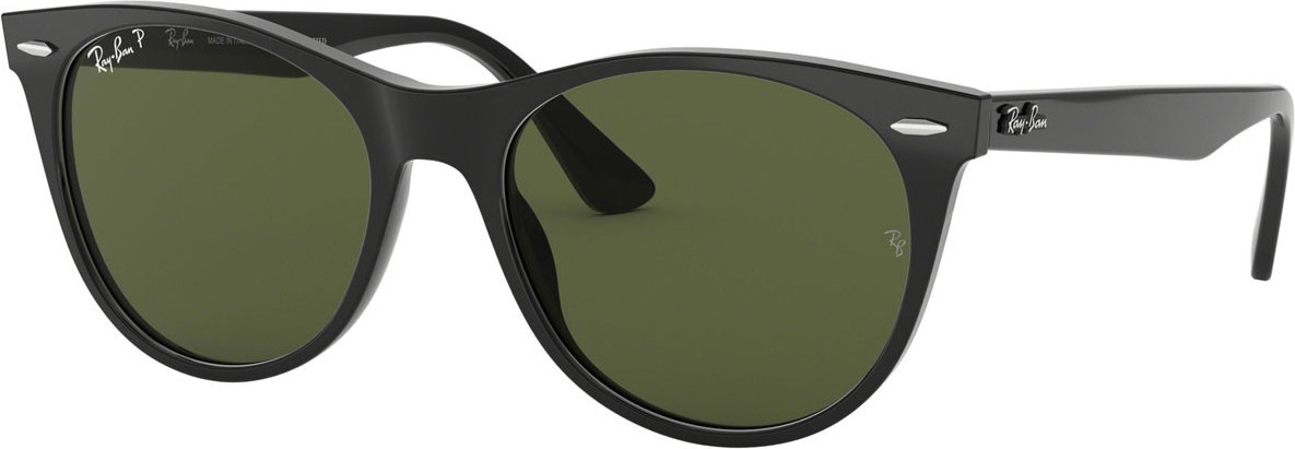 Ray-Ban napszemüveg - WAYFARER II - BLACK / POLAR GREEN