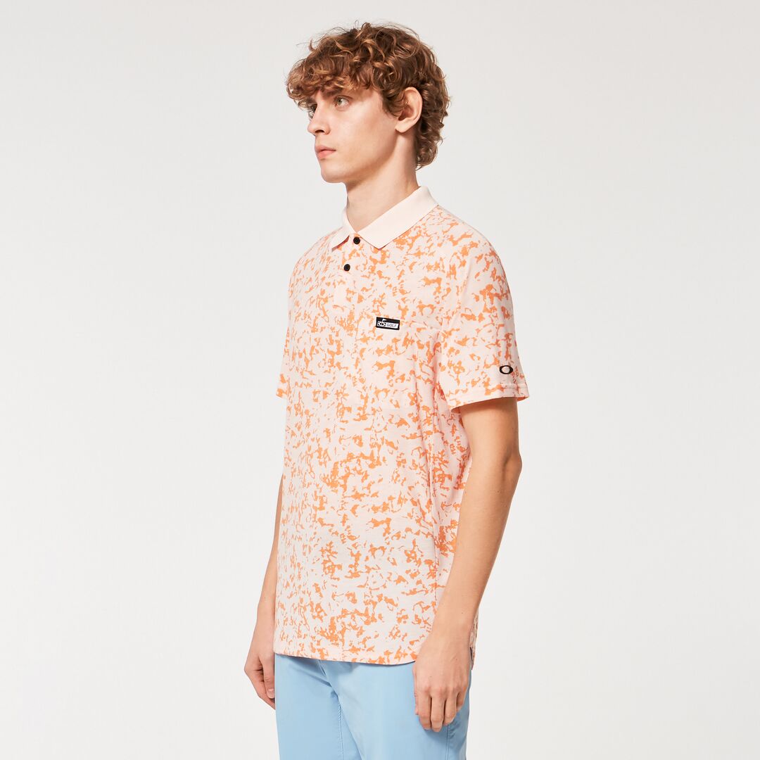 Oakley - Sand Camo - Galléros Férfi póló