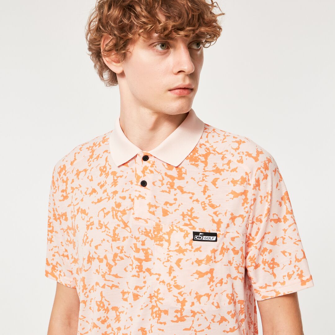 Oakley - Sand Camo - Galléros Férfi póló