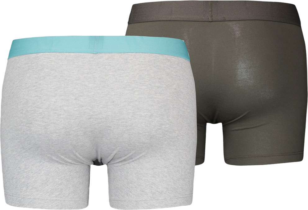 Levi's - Solid Basic Organic - Férfi boxeralsó szett - 2 db