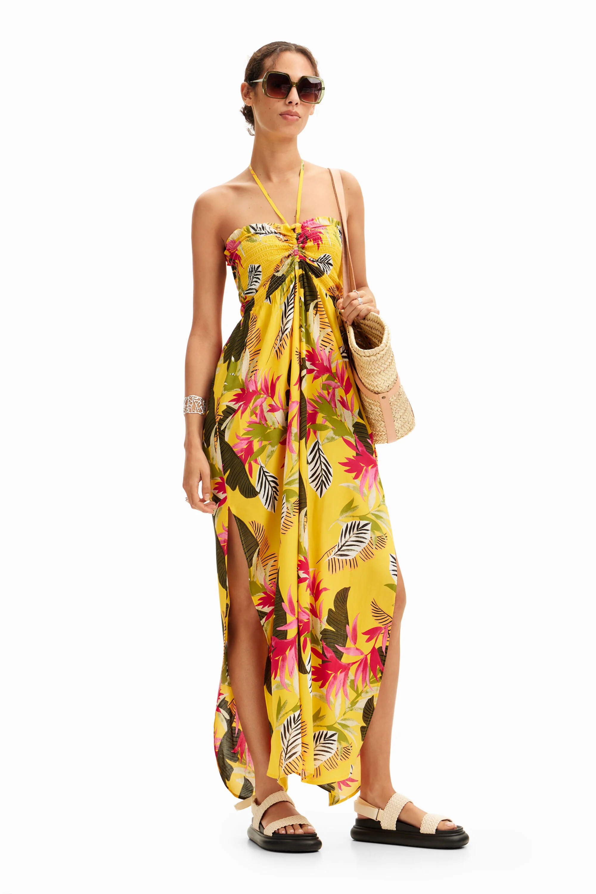 Desigual - Jumpsuit Tropical - Női ruha