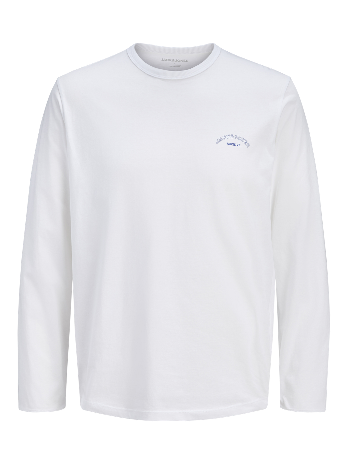 Jack & Jones - COLLEGE / White - Férfi póló
