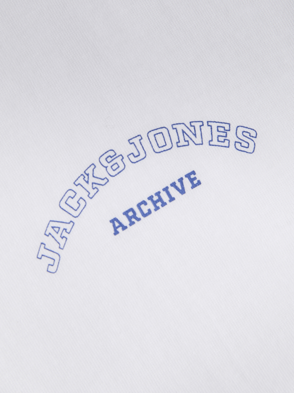 Jack & Jones - COLLEGE / White - Férfi póló