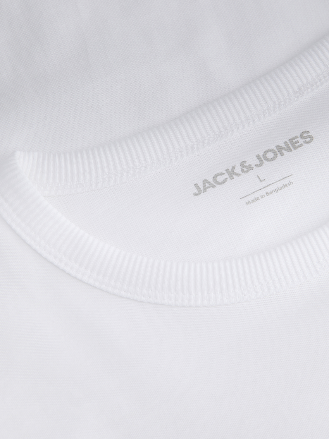Jack & Jones - COLLEGE / White - Férfi póló