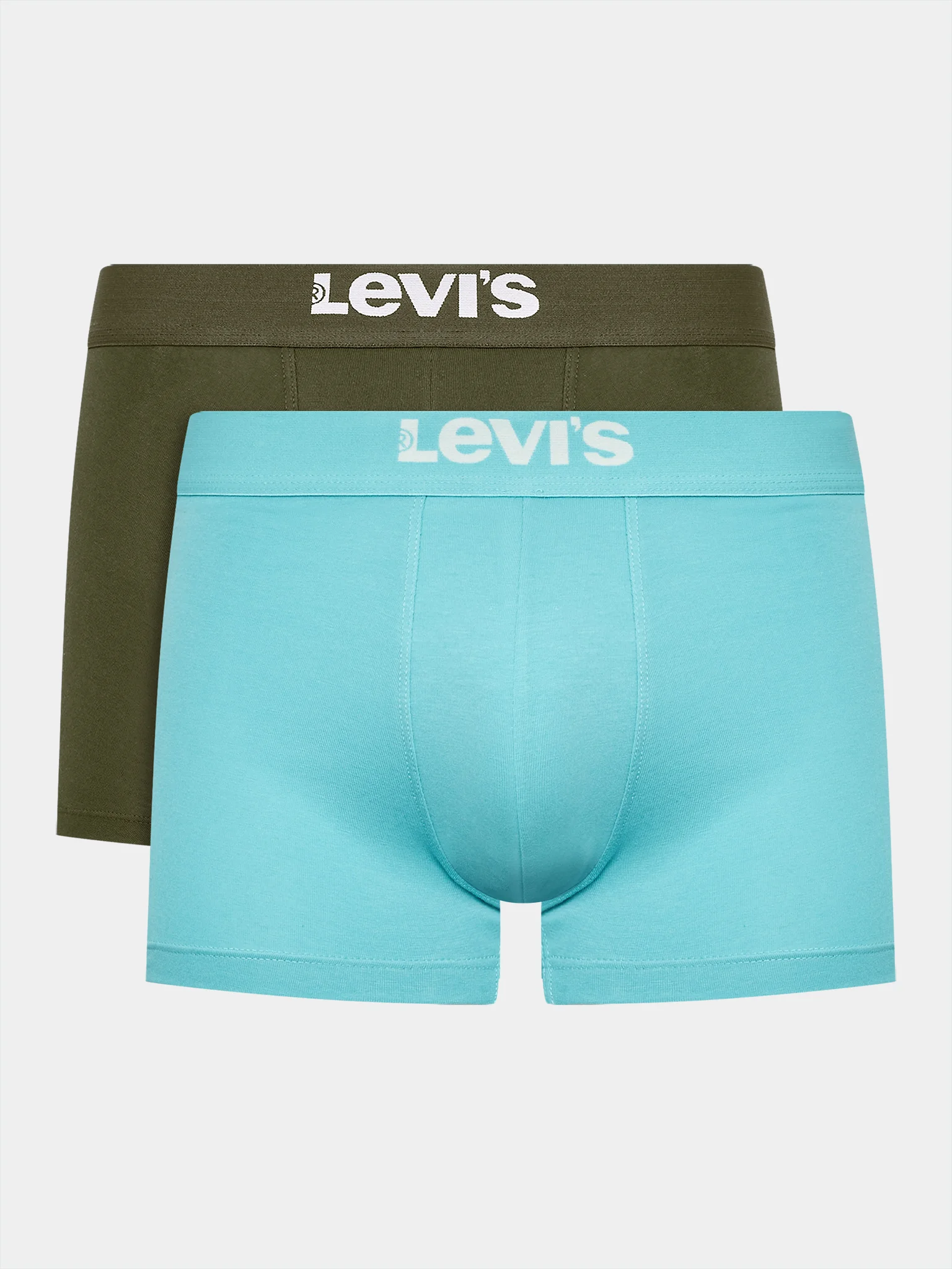 Levi's - Solid Basic Organic Trunk - Férfi boxeralsó szett - 2 db