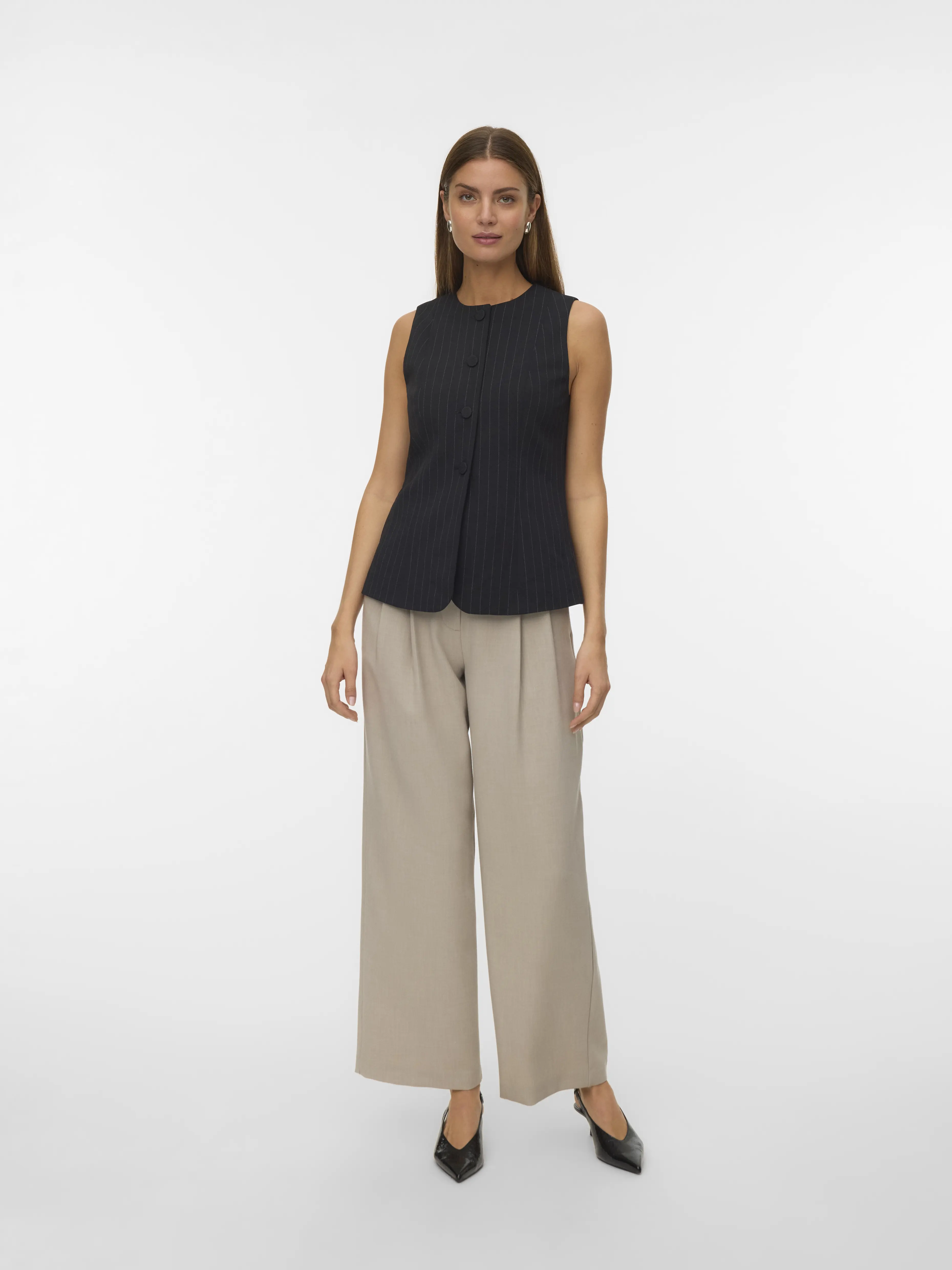 Vero Moda - BERLIN / Grey - Női mellény - felső