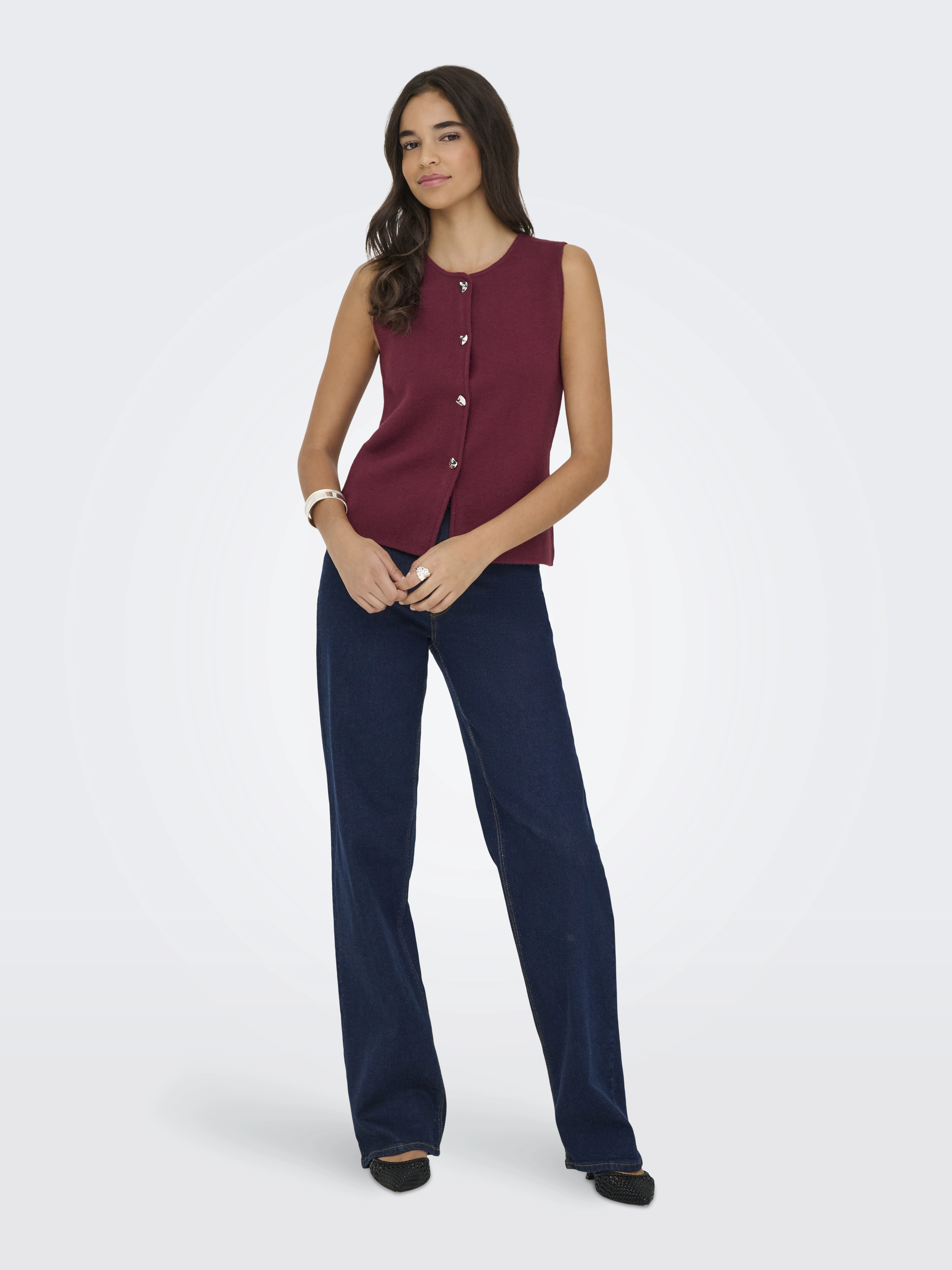 Only - IBI - Női kötött mellény