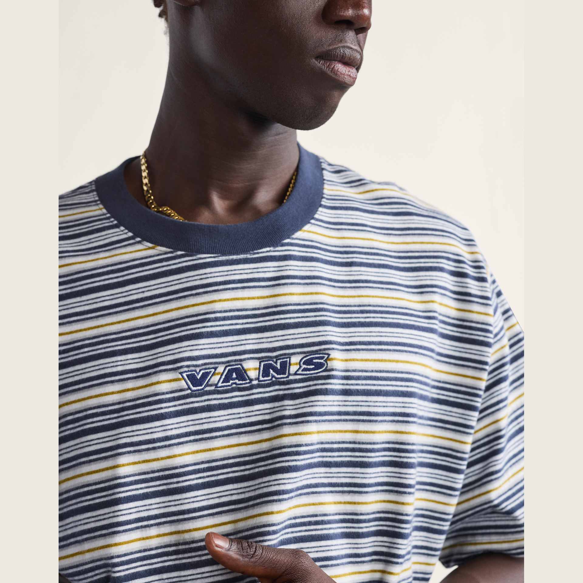 Vans - Cameron Stripe Knit - Férfi póló