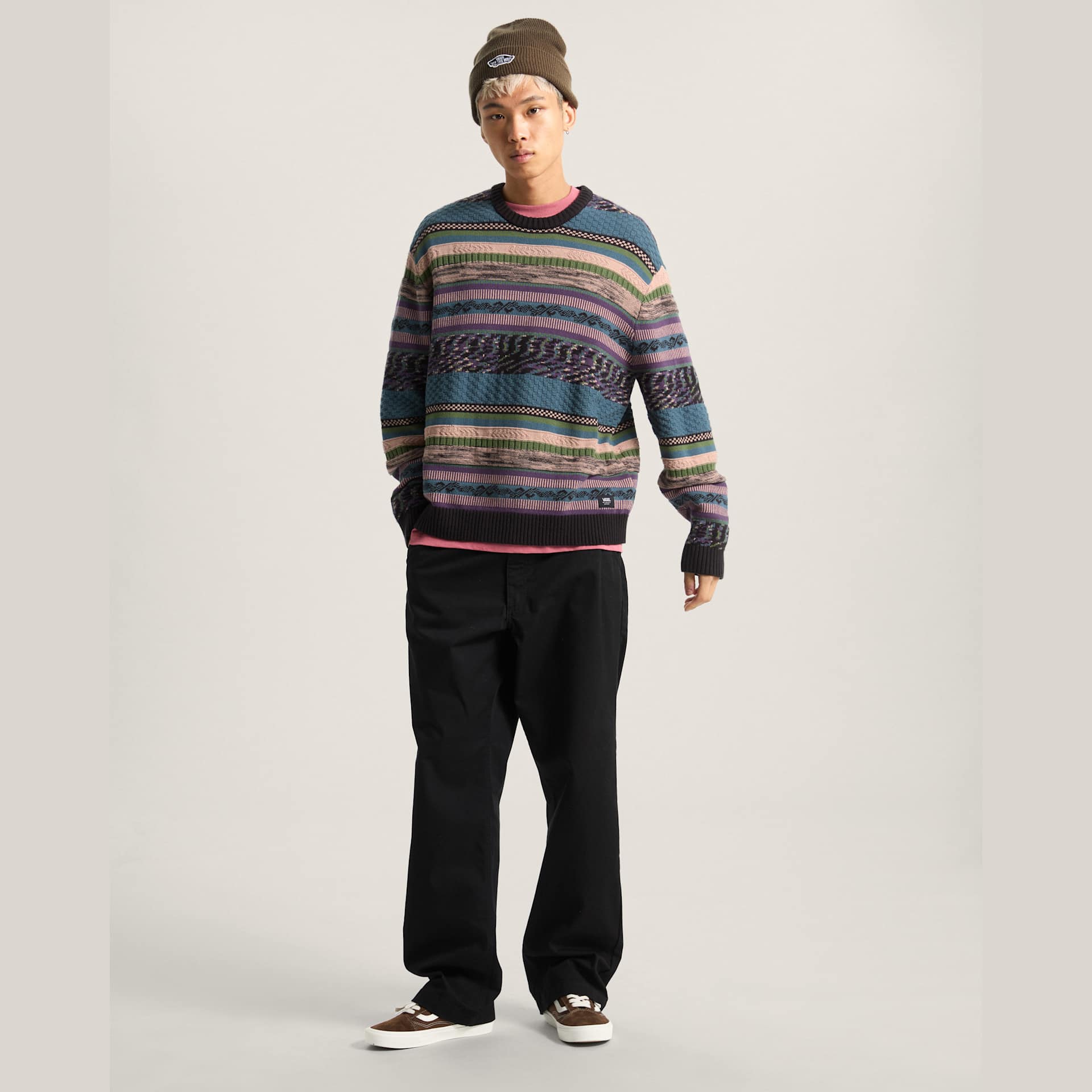 Vans - Boyer - Elegáns Férfi pulóver