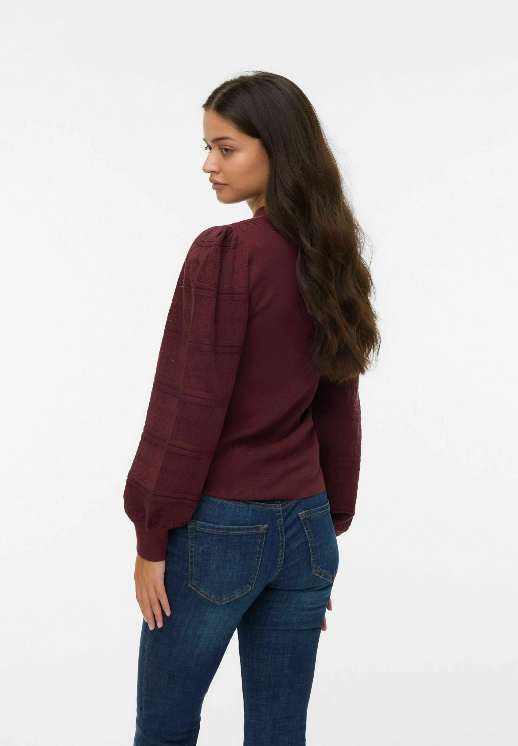 Vero Moda - NEWLIMONE - Elegáns Női Pulóver