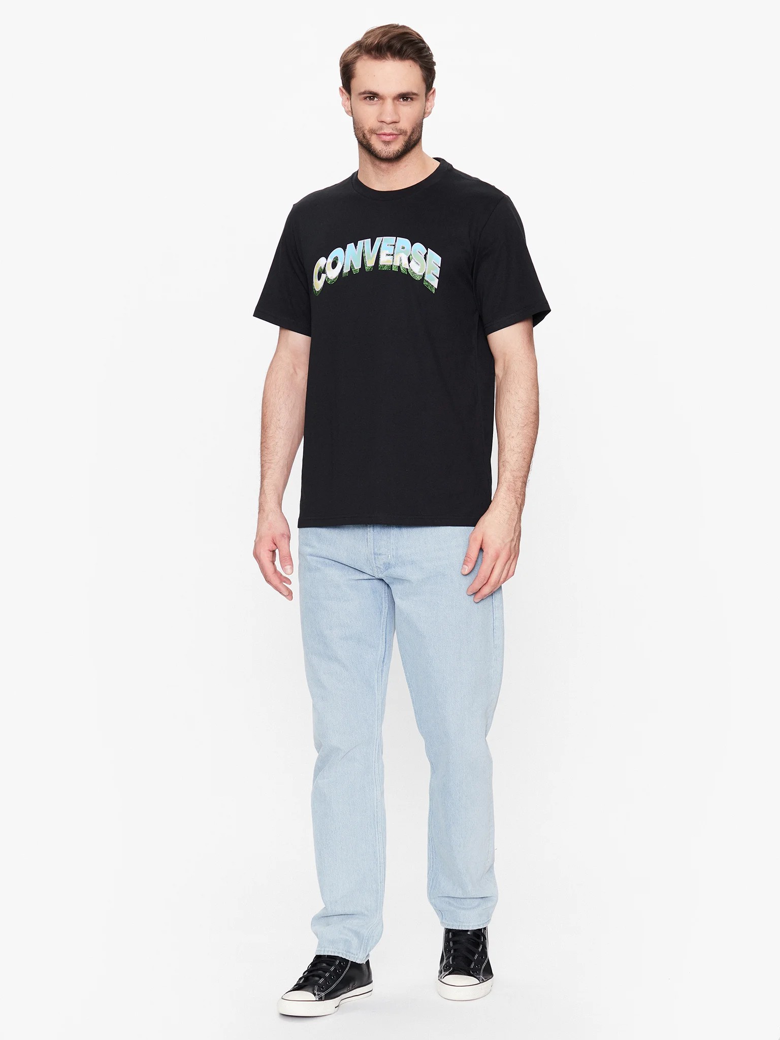 Converse - Grass Mirror - Férfi póló