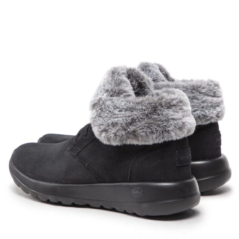 Skechers - On The Go / Joy - Bőr Női magasszárú bélelt bokacsizma