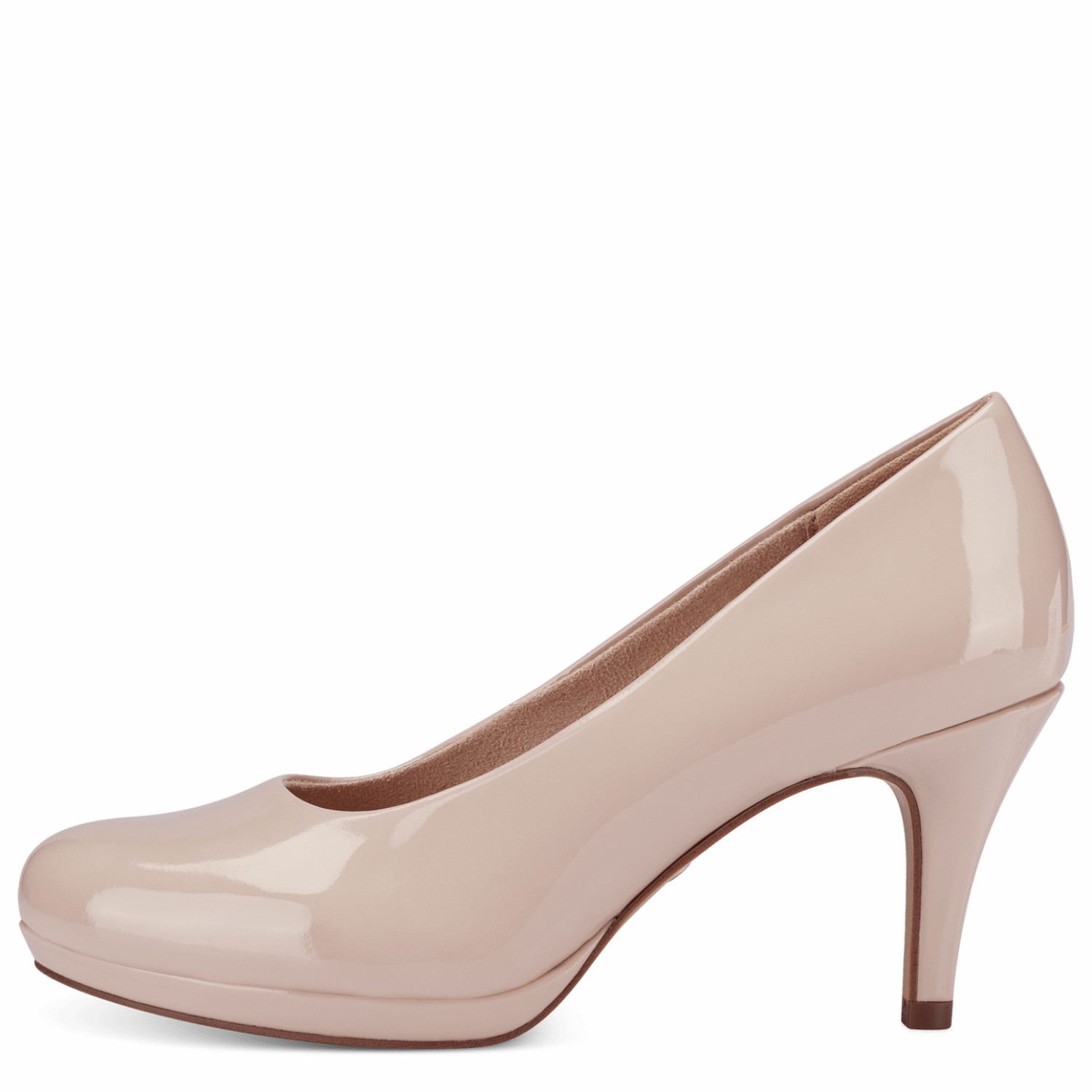 Tamaris - Női magassarkú pömpsz - Púder rózsaszín