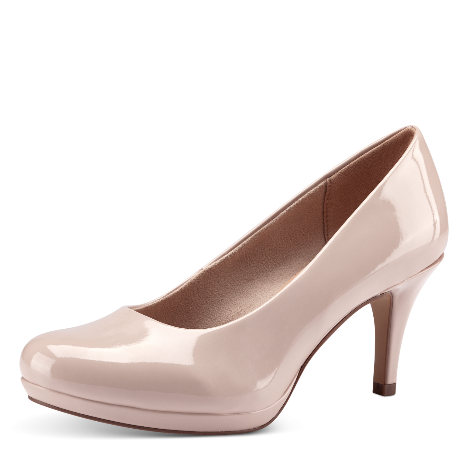 Tamaris - Női magassarkú pömpsz - Púder rózsaszín