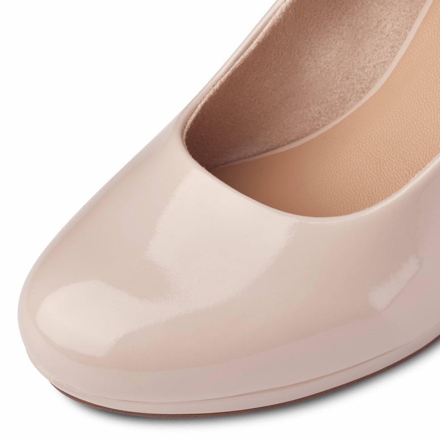 Tamaris - Női magassarkú pömpsz - Púder rózsaszín